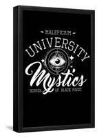 Maleficium University Mystics-null-Framed Poster