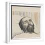 Malevich on His Deathbed-Ivan Vassilyevich Klyun-Framed Giclee Print