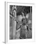 Malformation of the Ears, Solomon Islands, 1920-JW Beattie-Framed Giclee Print