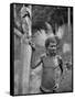 Malformation of the Ears, Solomon Islands, 1920-JW Beattie-Framed Stretched Canvas