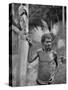 Malformation of the Ears, Solomon Islands, 1920-JW Beattie-Stretched Canvas