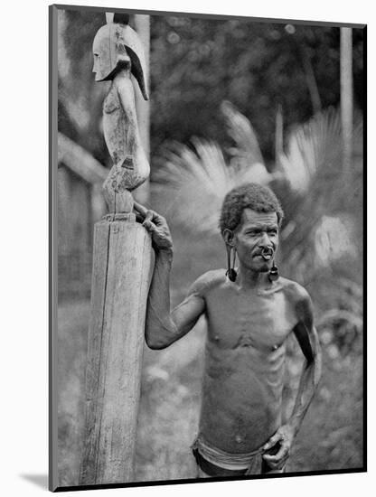 Malformation of the Ears, Solomon Islands, 1920-JW Beattie-Mounted Giclee Print