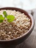 Wholegrain Rice in a Terracotta Bowl-Malgorzata Stepien-Photographic Print