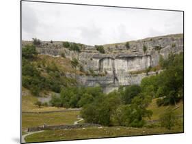 Malham Cove, Malham, Yorkshire Dales National Park, North Yorkshire, England, United Kingdom-White Gary-Mounted Photographic Print