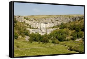 Malham Cove-Tony Waltham-Framed Stretched Canvas