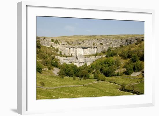 Malham Cove-Tony Waltham-Framed Photographic Print