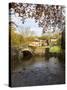 Malham Village in Autumn, Yorkshire Dales, Yorkshire, England, United Kingdom, Europe-Mark Sunderland-Stretched Canvas