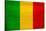 Mali Flag Design with Wood Patterning - Flags of the World Series-Philippe Hugonnard-Stretched Canvas