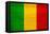 Mali Flag Design with Wood Patterning - Flags of the World Series-Philippe Hugonnard-Framed Stretched Canvas