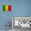 Mali Flag Design with Wood Patterning - Flags of the World Series-Philippe Hugonnard-Stretched Canvas displayed on a wall