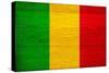 Mali Flag Design with Wood Patterning - Flags of the World Series-Philippe Hugonnard-Stretched Canvas