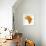 Mali on Actual Map of Africa-michal812-Framed Art Print displayed on a wall