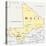 Mali Political Map-Peter Hermes Furian-Stretched Canvas