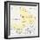 Mali Political Map-Peter Hermes Furian-Framed Art Print