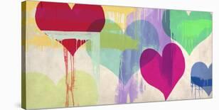 Muchos besos-Malia Rodrigues-Stretched Canvas