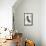 Malibu, California - Typography and Icons-Lantern Press-Framed Stretched Canvas displayed on a wall