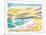 Malibu Californian Sunset with Ocean Waves-M. Bleichner-Mounted Art Print