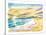 Malibu Californian Sunset with Ocean Waves-M. Bleichner-Stretched Canvas