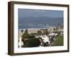 Malibu, from Palisades Park, Santa Monica, California, United States of America, North America-Ethel Davies-Framed Photographic Print