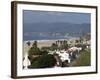 Malibu, from Palisades Park, Santa Monica, California, United States of America, North America-Ethel Davies-Framed Photographic Print