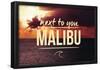 Malibu-null-Framed Poster