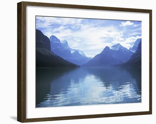 Maligne Lake, Alberta, Rockies, Canada-J Lightfoot-Framed Photographic Print