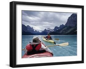 Maligne Lake Banff National Park Alberta Canada-null-Framed Photographic Print