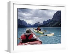 Maligne Lake Banff National Park Alberta Canada-null-Framed Photographic Print