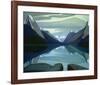 Maligne Lake, Jasper Park-Lawren S^ Harris-Framed Premium Giclee Print