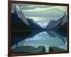 Maligne Lake, Jasper Park-Lawren S^ Harris-Framed Premium Giclee Print