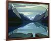 Maligne Lake, Jasper Park-Lawren S^ Harris-Framed Premium Giclee Print