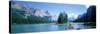 Maligne Lake Near Jasper, Alberta, Canada-null-Stretched Canvas