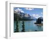 Maligne Lake, Rocky Mountains, Alberta, Canada-Hans Peter Merten-Framed Photographic Print