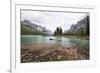 Maligne Lake Scenic, Alberta, Canada-George Oze-Framed Photographic Print