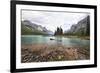 Maligne Lake Scenic, Alberta, Canada-George Oze-Framed Photographic Print