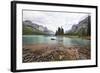 Maligne Lake Scenic, Alberta, Canada-George Oze-Framed Photographic Print