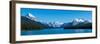 Maligne Lake with Canadian Rockies at Jasper National Park, Alberta, Canada-null-Framed Photographic Print