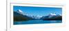 Maligne Lake with Canadian Rockies at Jasper National Park, Alberta, Canada-null-Framed Photographic Print