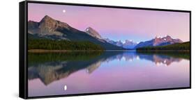 Maligne Lake-Yan Zhang-Framed Stretched Canvas