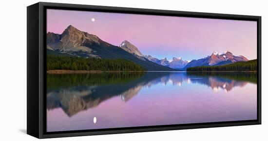 Maligne Lake-Yan Zhang-Framed Stretched Canvas