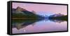 Maligne Lake-Yan Zhang-Framed Stretched Canvas