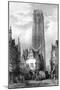 Malines (Mechele) Cathedral, Antwerp, Belgium, 19th Century-JJ Crew-Mounted Giclee Print