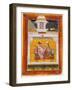 Malkos Raga, Folio from a Ragamala (Garland of Melodies)-null-Framed Art Print