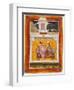 Malkos Raga, Folio from a Ragamala (Garland of Melodies)-null-Framed Art Print