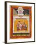 Malkos Raga, Folio from a Ragamala (Garland of Melodies)-null-Framed Art Print