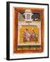 Malkos Raga, Folio from a Ragamala (Garland of Melodies)-null-Framed Art Print