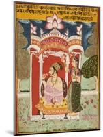 Malkos Raga, Folio from a Ragamala (Garland of Melodies)-null-Mounted Art Print