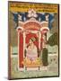 Malkos Raga, Folio from a Ragamala (Garland of Melodies)-null-Mounted Art Print