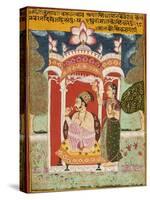 Malkos Raga, Folio from a Ragamala (Garland of Melodies)-null-Stretched Canvas