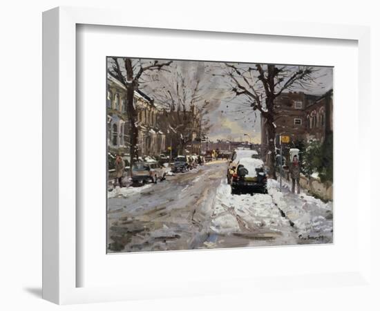 Mall Street, Hammersmith, Freezing Thaw, 2009-Peter Brown-Framed Giclee Print